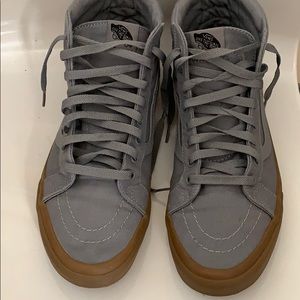 Men’s Grey High Top Vans 10.5